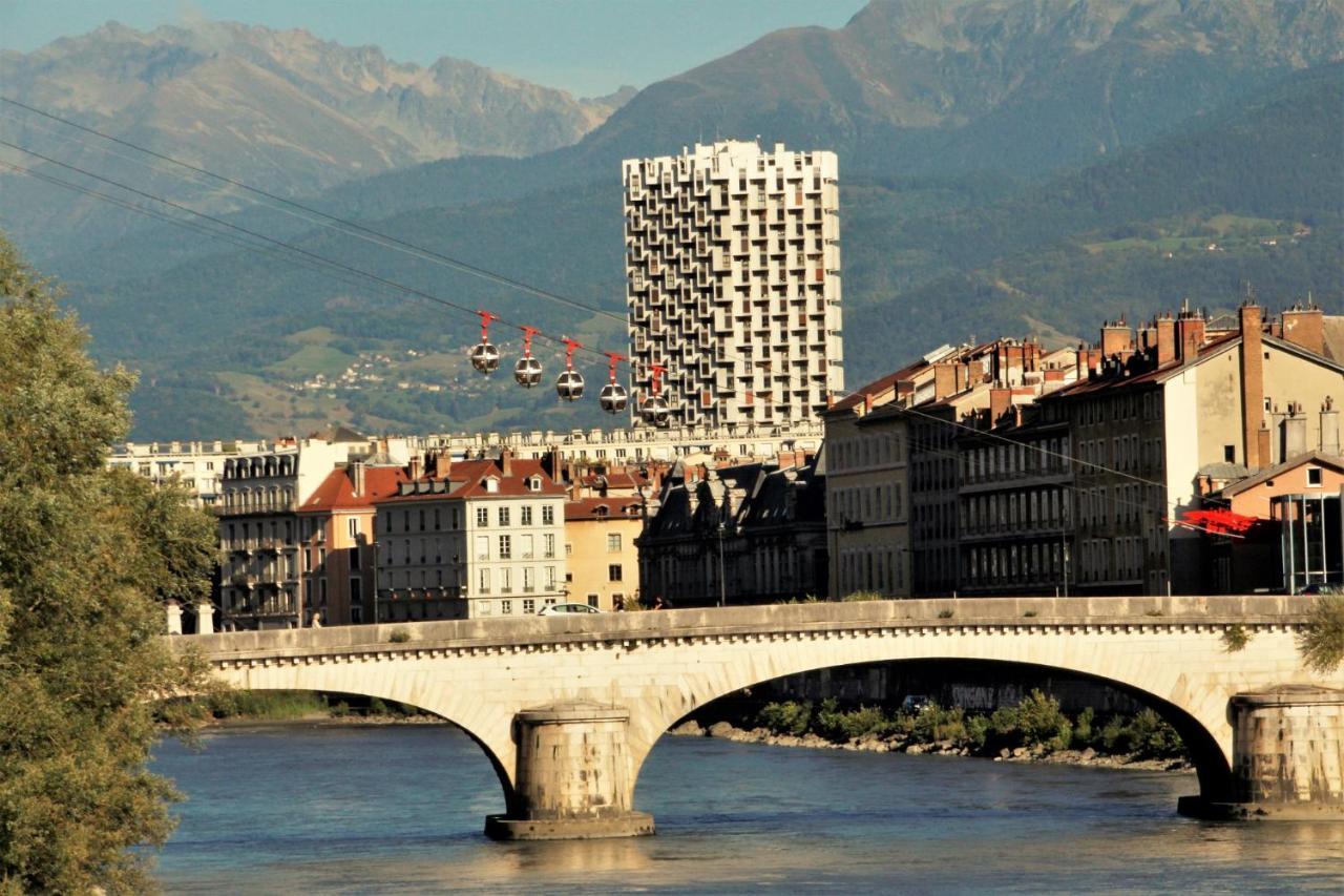Grenoble Hyper-Centre + Wifi + Netflix Apartment Exterior foto